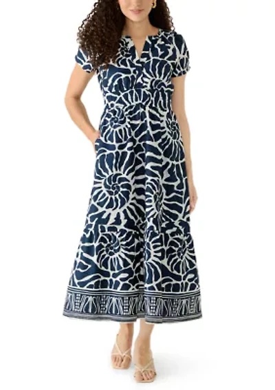 Petite V-Neck Maxi Dress