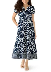 Petite V-Neck Maxi Dress