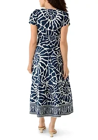 Petite V-Neck Maxi Dress