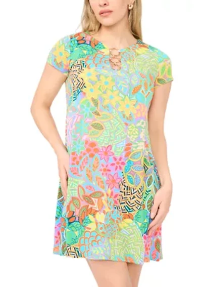 Petite Three Ring Dress