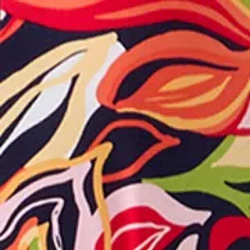 Petite Collard V-Neck Zip Up Midi Dress