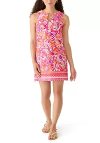 Petite Sleeveless Three Ring Dress
