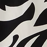 Petite Button Collar Dress with Back Vent