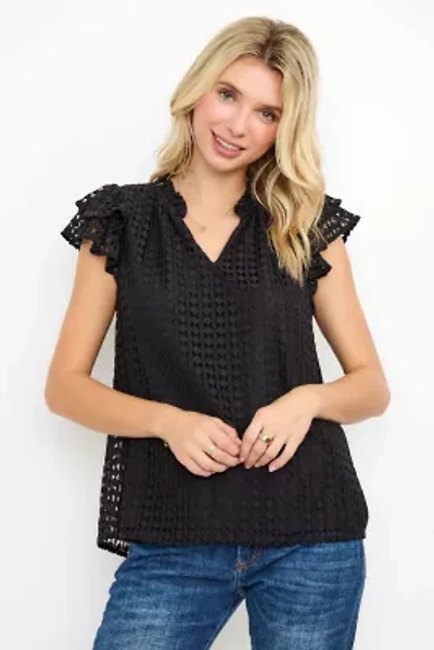 Layered Cap Sleeve Top