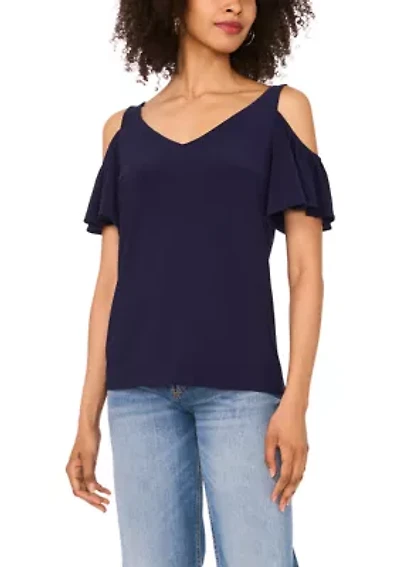 Women's Cold Shoulder Top