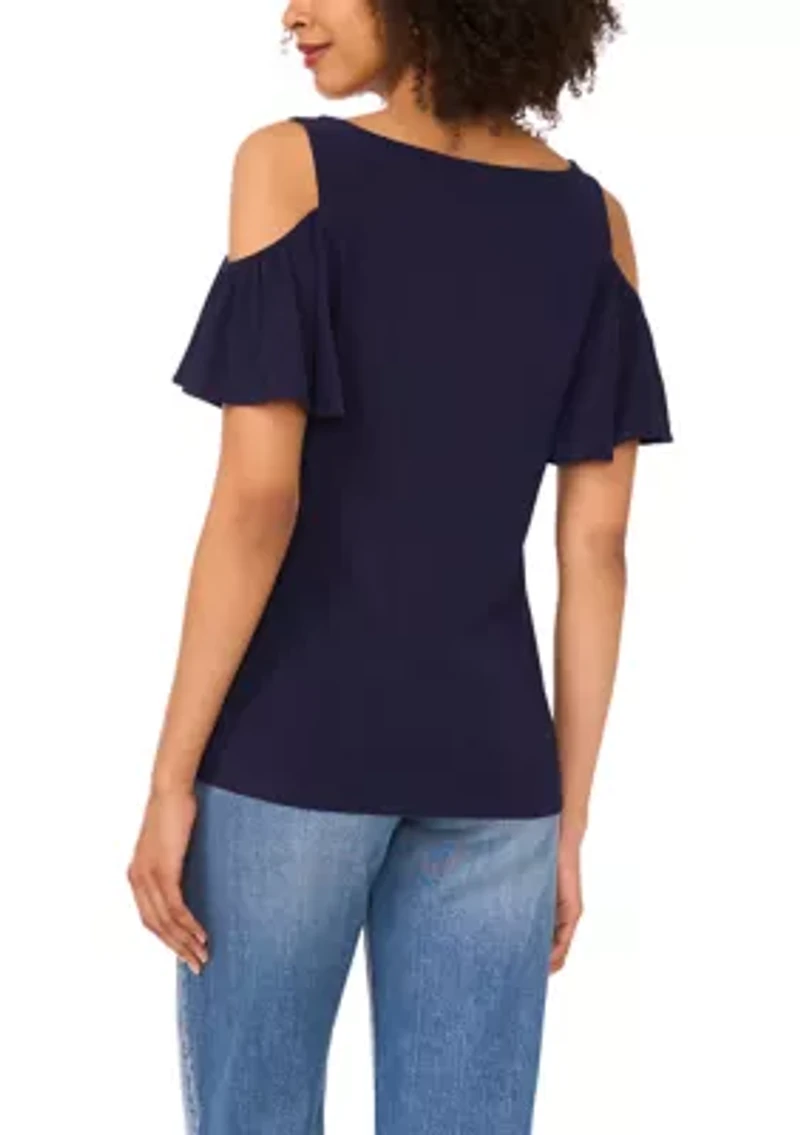 Women's Cold Shoulder Top
