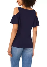 Women's Cold Shoulder Top