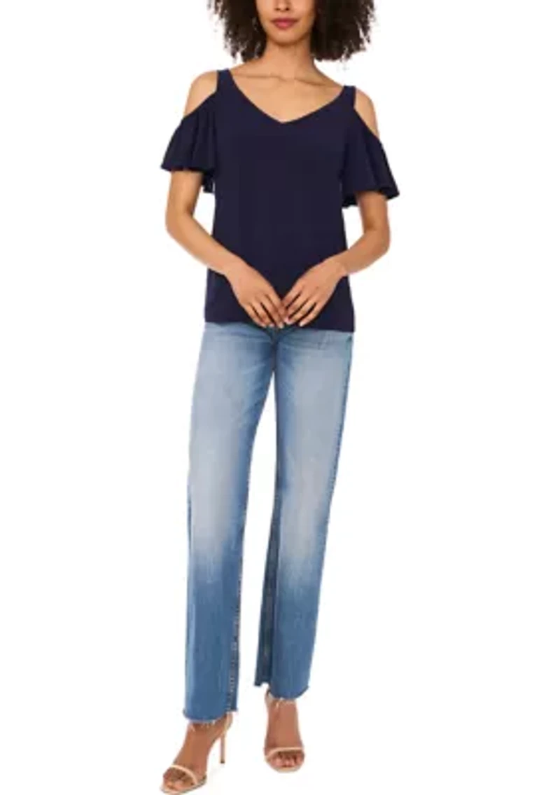 Women's Cold Shoulder Top