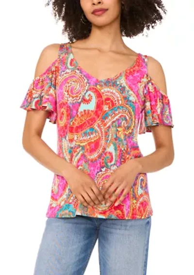 Women's Cold Shoulder Top