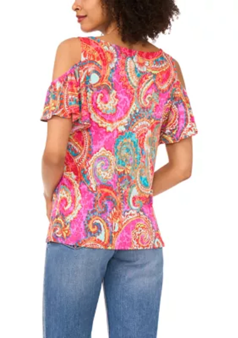 Women's Cold Shoulder Top