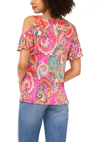 Women's Cold Shoulder Top