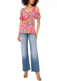 Women's Cold Shoulder Top