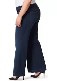 Curvy True Love Wide Leg Trousers