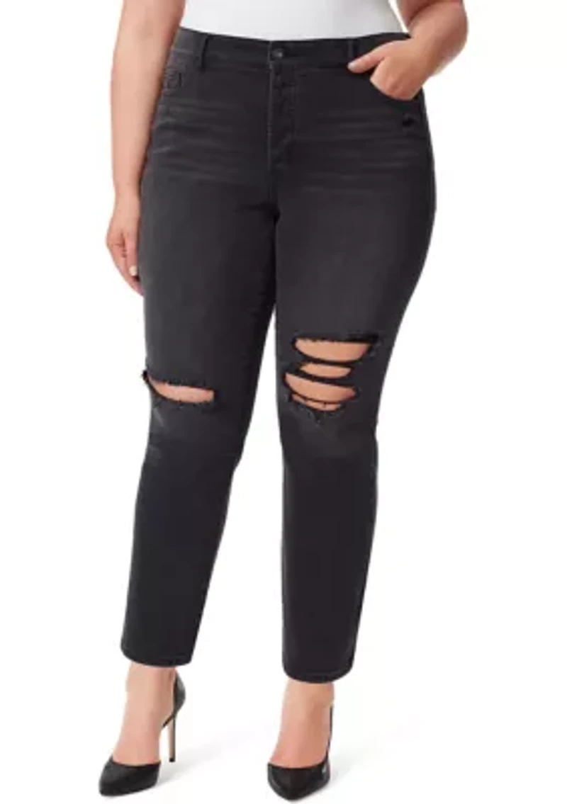 Plus Straight Fit Jeans