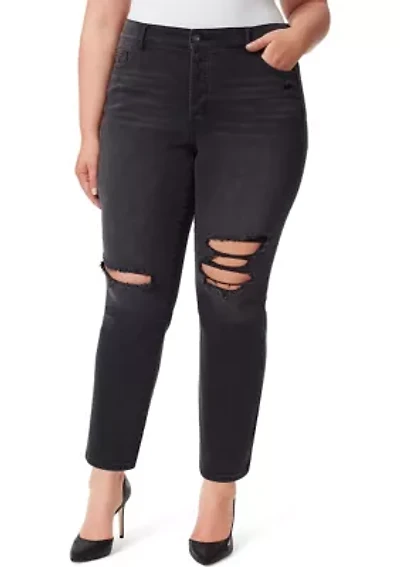 Plus Straight Fit Jeans