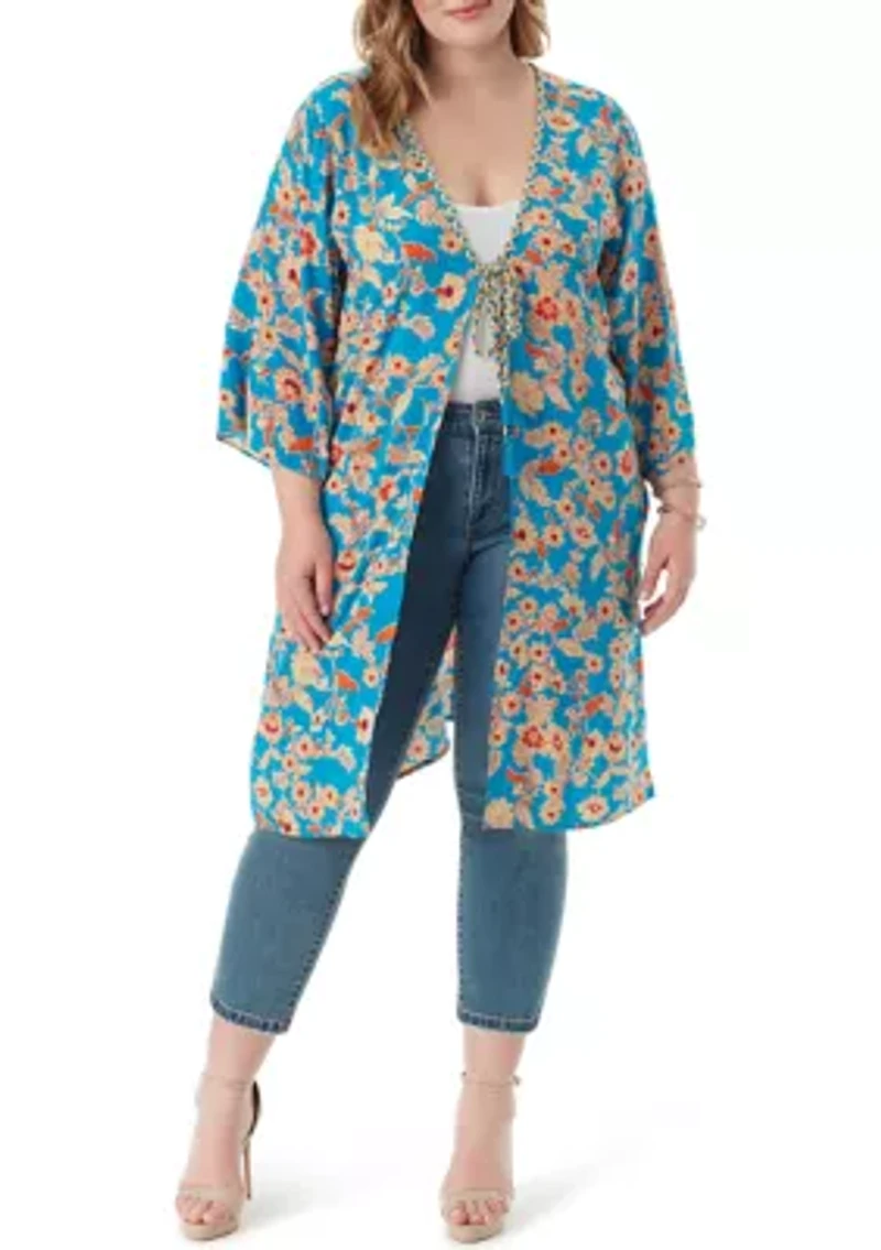 Plus Rami Kimono