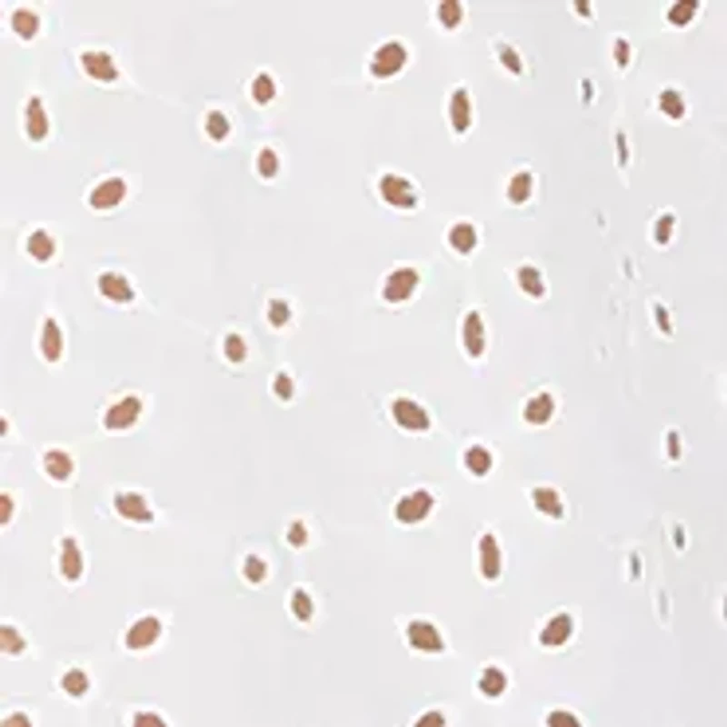 Plus Beryl Eyelet Button Down Shirt