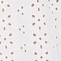 Plus Beryl Eyelet Button Down Shirt