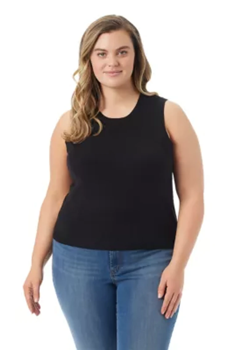 Plus Astrid Cropped Tank Top