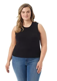 Plus Astrid Cropped Tank Top