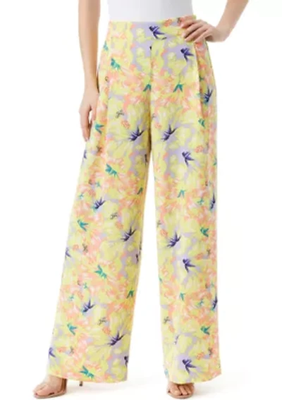 Winnie Printed Wide Leg Soft Pants