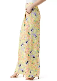 Winnie Printed Wide Leg Soft Pants