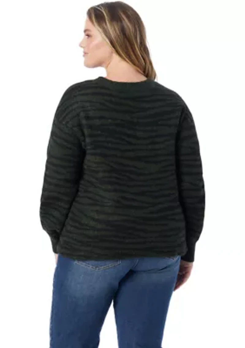 Plus Portia Long Sleeve Sweater