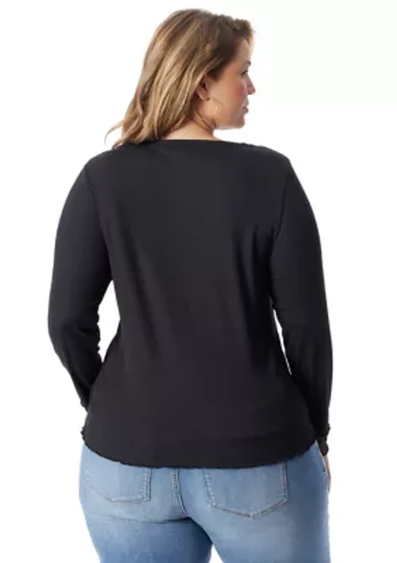 Plus Arielle Knit Top