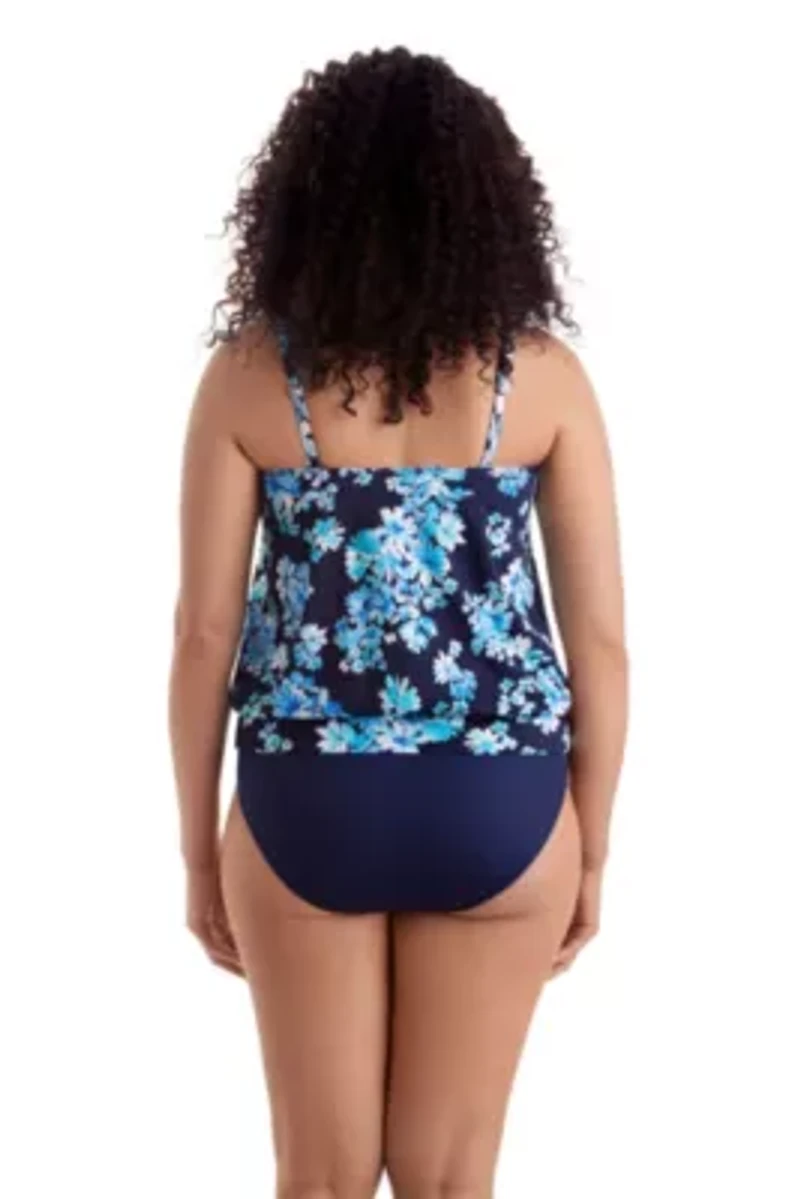 Shirred Neck Blouson