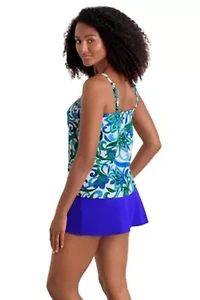 Asymmetrical Flounce Tankini