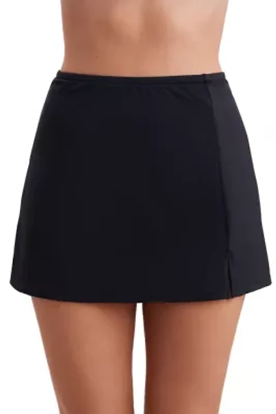 Side Slit Swim Skirt