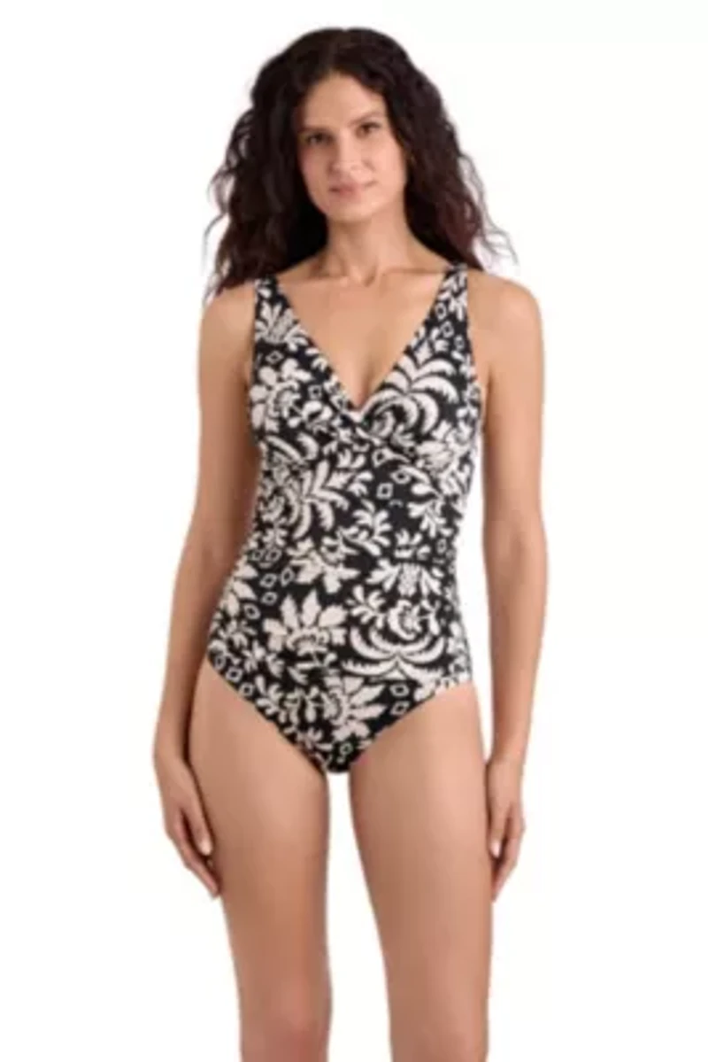 Brynn Twist Over The Shoulder Underwire One Piece