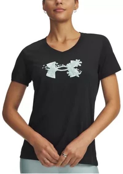 Women's Tech Solid Graphic Short Sleeve