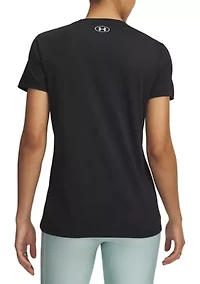 Women's Tech Solid Graphic Short Sleeve