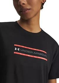 Women's Tech Branded Crop Short Sleeve