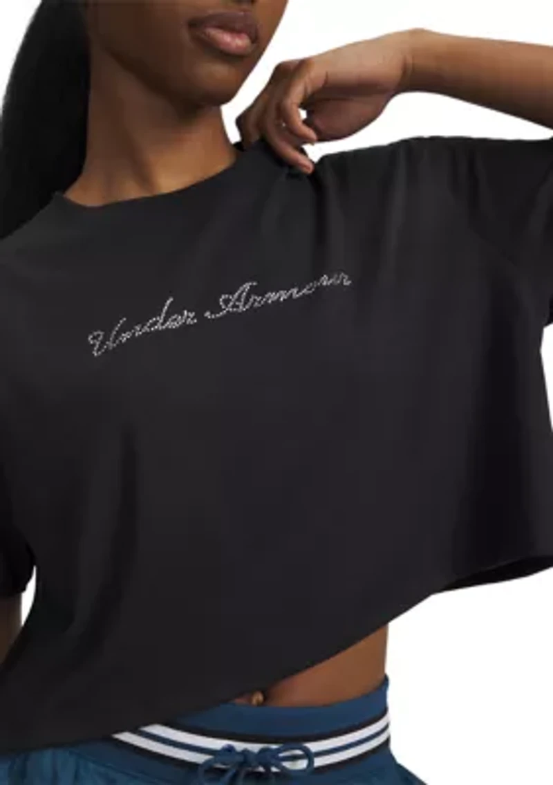 Women's UA Crop Short Sleeve