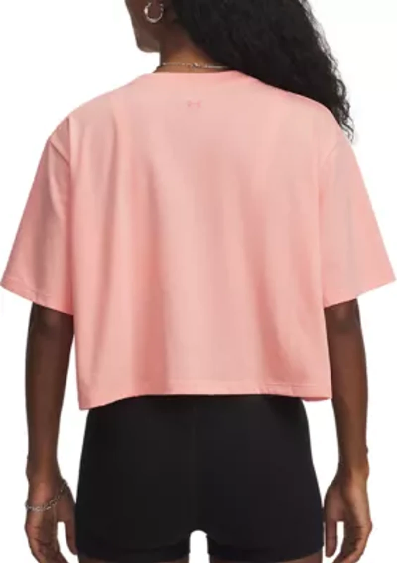 Women's UA Script Heart Crop