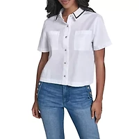 SS Poplin Blouse