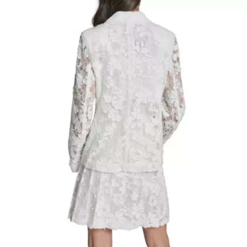 Lace Floral Blazer