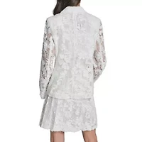 Lace Floral Blazer