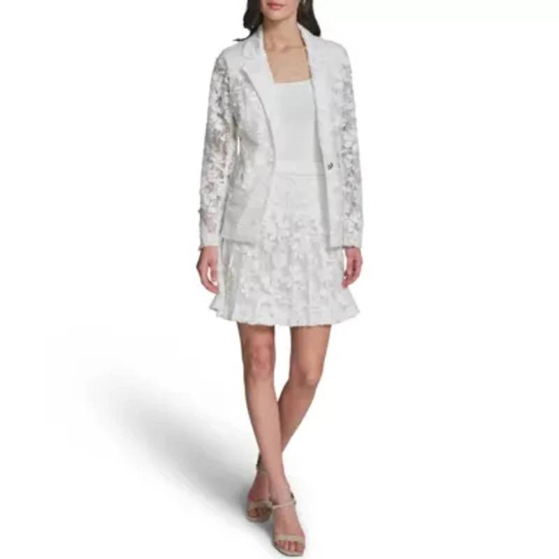 Lace Floral Blazer