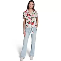 Front Tie Blouse