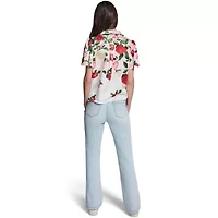 Front Tie Blouse