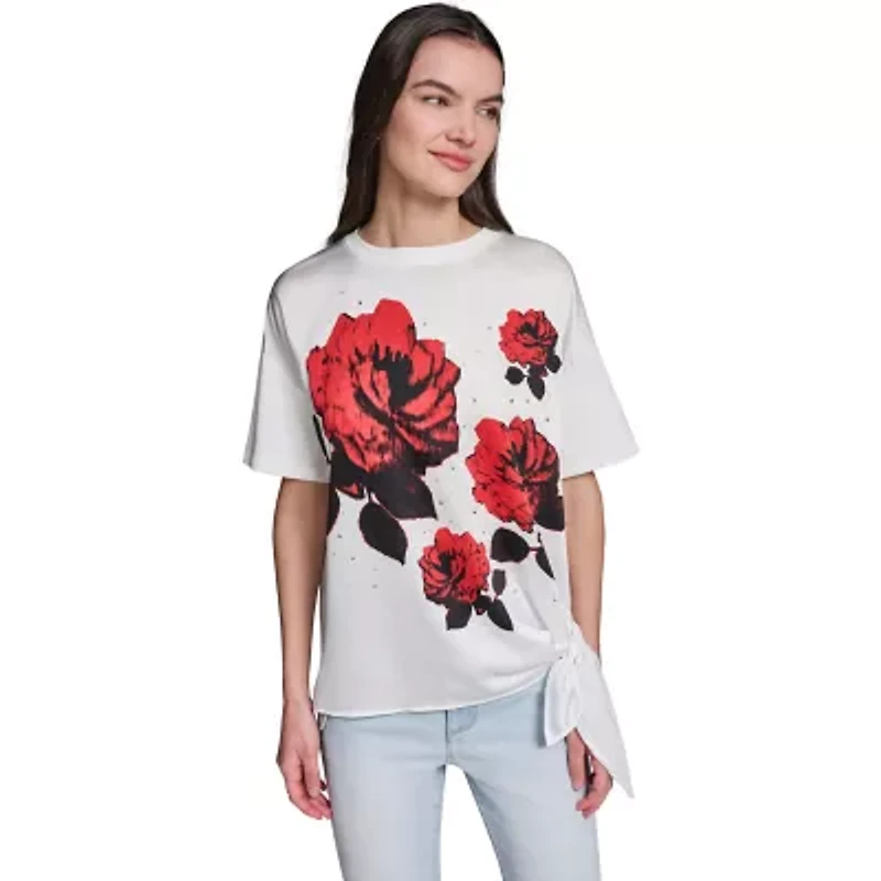 Front Tie T-shirt