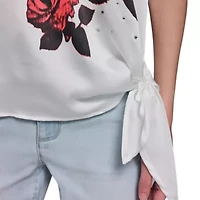 Front Tie T-shirt