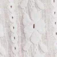 Floral Eyelet Knit Top