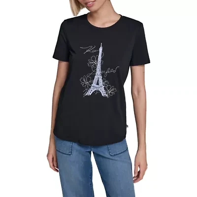 Flower Eiffel Tower Tee