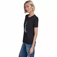 Flower Eiffel Tower Tee