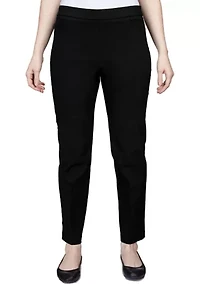 Petite Classic Allure Stretch Pull On Average Pants
