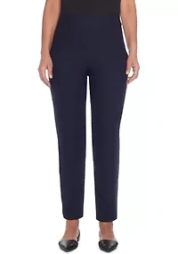 Petite Classic Allure Stretch Pull On Average Pants